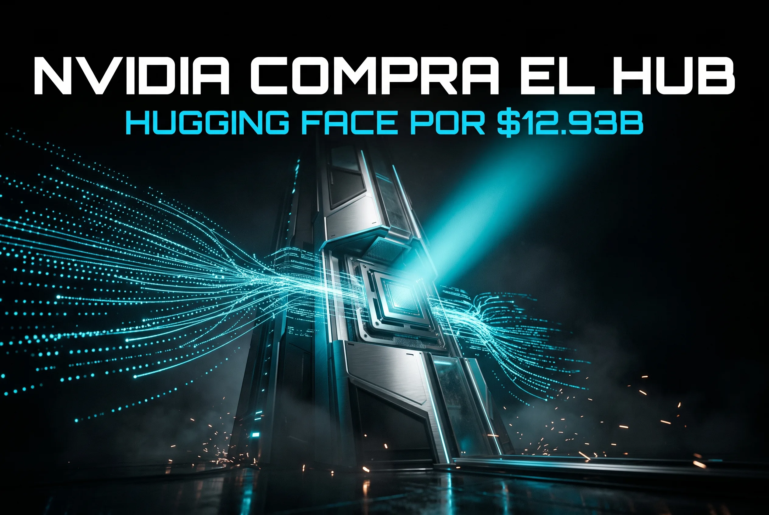 NVIDIA compra Hugging Face por US$12,930 millones: por qué importa mucho más que los modelos