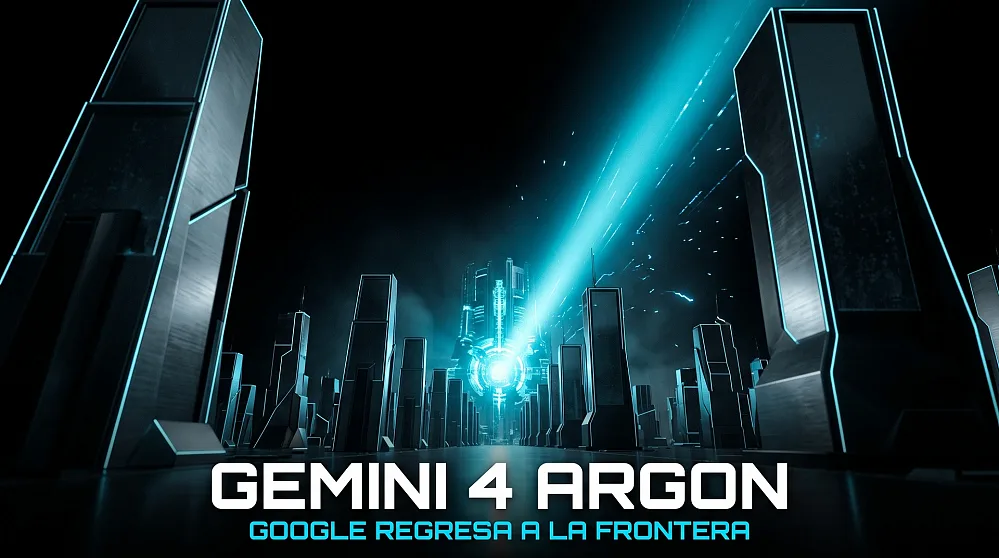 Google presenta Gemini 4 Argon y vuelve a pelear por la frontera de la IA